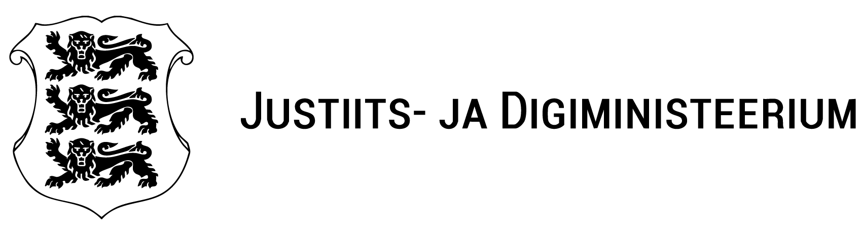 Justiits- ja digiministeerium logo